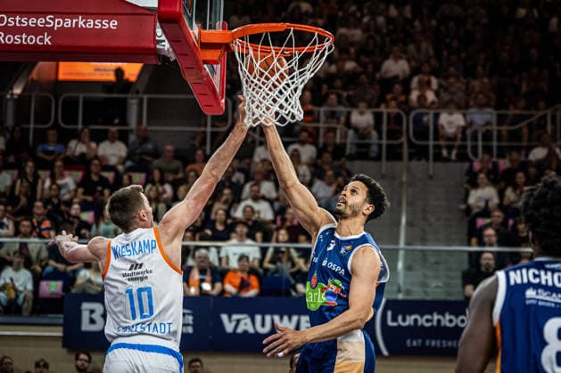 Basketball, BBL, Rostock Seawolves - SC Jena