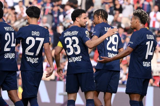 Paris Saint-Germain v FC Lorient - Ligue 1 McDonald s 2025 2026 33 Warren ZAIRE EMERY (psg) during the Ligue 1 McDonald s match between Paris SG and Lorient at Parc des Princes on May 2, 2026 in Paris, France. Paris France  Copyright: xFEPx 776348381