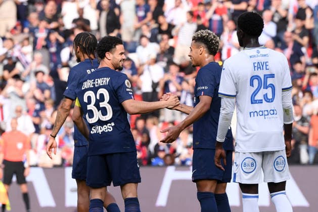 Paris Saint-Germain v FC Lorient - Ligue 1 McDonald s 2025 2026 33 Warren ZAIRE EMERY (psg) during the Ligue 1 McDonald s match between Paris SG and Lorient at Parc des Princes on May 2, 2026 in Paris, France. Paris France  Copyright: xFEPx 776348381