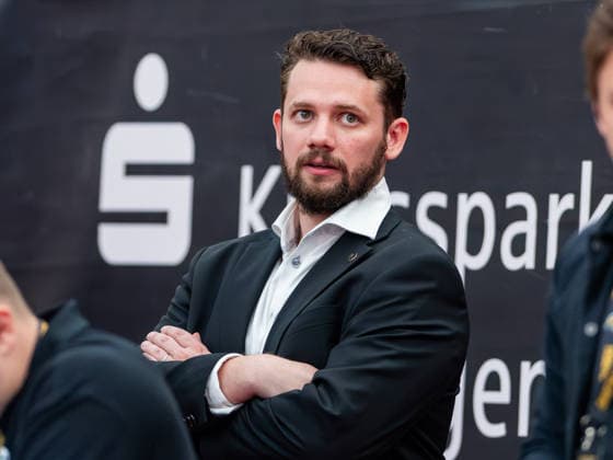 David Keckeis Tigers Tuebingen General Manager , Tigers Tuebingen vs Eisbaeren Bremerhaven, Basketball, 2 Basketball Bundesliga ProA, Season 2025 2026, Matchday 34, 02 05 2026, Tigers Tuebingen vs Eisbaeren Bremerhaven, Basketball, 2 Basketball Bundesliga ProA, Season 2025 2026, Matchday 34, 02 05 2026 Tuebingen Copyright: xEibner-Pressefoto FlorianxSchustx EP_FSU