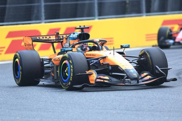RECORD DATE NOT STATED 2nd May 2026; Miami International Autodrome, Miami, Florida, United States of America; 2026 FIA Formula 1 Miami Grand Prix; Sprint Race;Oscar Piastri (81) of Australia and McLaren Mastercard F1 Team exits turn 17 JeffxRobinson