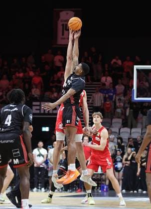 02 05 2026 Basketball Season 2025 2026 2 Bundesliga Pro A 34 Matchday Nuremberg Falcons Basketball Club NBC SBB Baskets Wolmirstedt Sportfoto Zink DaMa xdaxmax Brandton Dean Chatfield 33, Nuremberg Falcons BC NBC Michael Hughes II 91, SBB Baskets Wolmirstedt