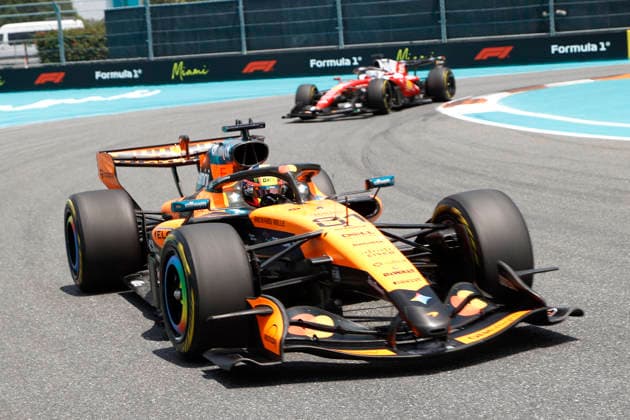 RECORD DATE NOT STATED 2nd May 2026; Miami International Autodrome, Miami, Florida, United States of America; 2026 FIA Formula 1 Miami Grand Prix; Sprint Race;Oscar Piastri (81) of Australia and McLaren Mastercard F1 Team exits turn 17 JeffxRobinson