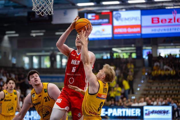 , GER, Bozic Estriche Knights Kirchheim vs RheinStars Koeln, BARMER 2 Basketball Bundesliga, 34 Matchday, Season 2025 2026, 02 05 2026 , GER, Bozic Estriche Knights Kirchheim vs RheinStars Koeln, BARMER 2 Basketball Bundesliga, 34 Matchday, Season 2025 2026, 02 05 2026 Goeppingen Copyright: xEibner-Pressefoto NinaxSanderx EP_NSR