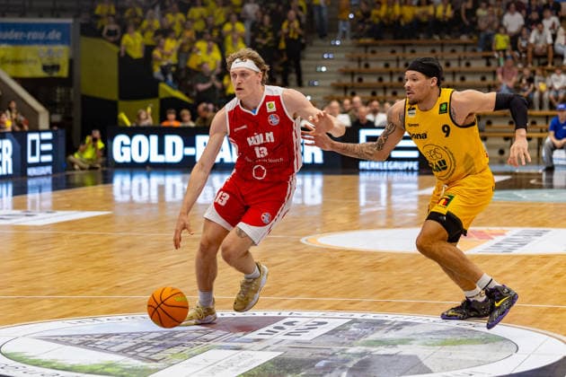 Basketball, ProA, Kirchheim Knights - RheinStars Cologne