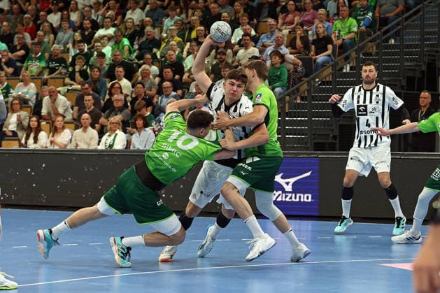 Handball, HBL, HSG Wetzlar - THW Kiel
