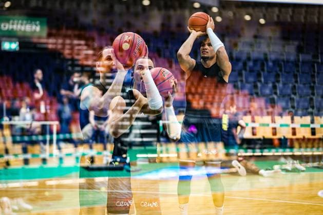 Nicholas Tischler EWE Baskets Oldenburg , Vet Concept Gladiators Trier vs EWE Baskets Oldenburg, Basketball , Basketball, easyCredit BBL, 32 Matchday, Season 2025 2026, 02 05 2026 Vet Concept Gladiators Trier vs EWE Baskets Oldenburg, Basketball , Basketball, easyCredit BBL, 32 Matchday, Season 2025 2026, 02 05 2026 Copyright: xEibner-Pressefoto AlexanderxNeisx EP_ANS