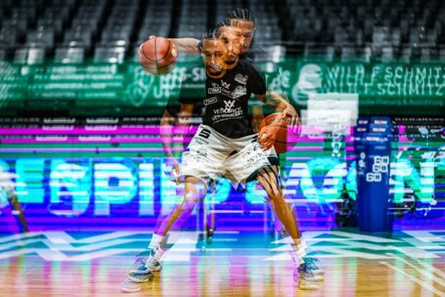 , Vet Concept Gladiators Trier vs EWE Baskets Oldenburg, Basketball , Basketball, easyCredit BBL, Matchday 32, Season 2025 2026, 02 05 2026 Vet Concept Gladiators Trier vs EWE Baskets Oldenburg, Basketball , Basketball, easyCredit BBL, Matchday 32, Season 2025 2026, 02 05 2026 Copyright: xEibner-Pressefoto AlexanderxNeisx EP_ANS