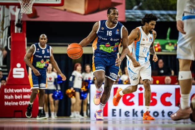 Rostock, Germany 02 May 2026 1 BBL 2025 2026 Sp 32 Rostock Seawolves vs Science City Jena In the picture Phillip Greene IV Rostock Seawolves Copyright: xFotostandx xVoelkerx