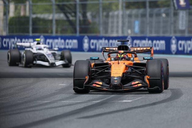 RECORD DATE NOT STATED 2nd May 2026; Miami International Autodrome, Miami, Florida, United States of America; 2026 FIA Formula 1 Miami Grand Prix; Sprint Race; Oscar Piastri (81) of Australia and McLaren Mastercard F1 Team pulls into the grid DavidxBuono