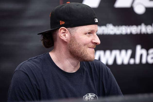 Tigers Tuebingen Eisbaeren Bremerhaven, Herren, 2 Bundesliga, Barmer 2 Basketball Bundesliga, pro A, 34 Spieltag, Spielzeit 2025 2026, 02 05 2026 BBL Legende John Bryant auf der Bank von Bremerhaven
