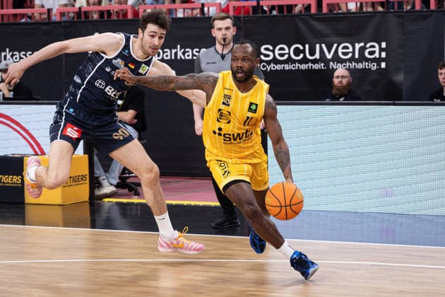 Basketball, ProA, Tigers Tübingen - Eisbären Bremerhaven