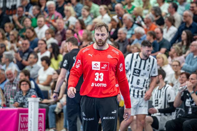 Sport Bilder des Tages Handball Bundesliga; HSG Wetzlar - THW Kiel, 02.05.26 Andreas Wolff (THW Kiel, 33) Handball Bundesliga; HSG Wetzlar - THW Kiel: Wetzlar, 02.05.26 *** Handball Bundesliga HSG Wetzlar THW Kiel, 02 05 26 Andreas Wolff THW Kiel, 33 Handball Bundesliga HSG Wetzlar THW Kiel Wetzlar, 02 05 26 Copyright: xBEAUTIFULxSPORTS Roeczeyx