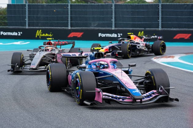 Franco Colapinto BWT Alpine F1 Team, Argentina, 43 USA, Formula 1 World Championship, Miami Grand Prix, Miami International Autodrome, Miami Gardens, sprint race, 2026 season, 02 05 2026 USA, Formula 1 World Championship, Miami Grand Prix, Miami International Autodrome, Miami Gardens, sprint race, 2026 season, 02 05 2026 Miami Gardens Copyright: xEibner-Pressefoto ScottxColemanx EP_SCN