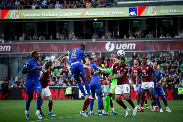 FOOTBALL : Metz FC vs AS Monaco - ligue 1 - Metz - 02 05 2026 Jordan Teze 6 (AS Monaco)  Copyright: xx