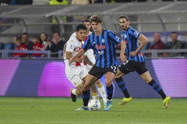 during Atalanta BC vs Genoa CFC, 35Â° Serie A Enilive 2025-26 game at New Balance arena in Bergamo (BG), Italy, on May il 02, 2026.  Copyright: xDavidexCasentini IPAxSportx xipa-agency.netx xx IPA_74388112 IPA_Agency_IPA74388112