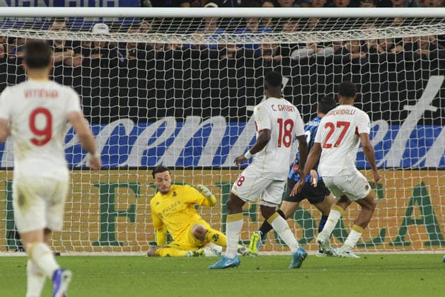 during Atalanta BC vs Genoa CFC, 35Â° Serie A Enilive 2025-26 game at New Balance arena in Bergamo (BG), Italy, on May il 02, 2026.  Copyright: xDavidexCasentini IPAxSportx xipa-agency.netx xx IPA_74388121 IPA_Agency_IPA74388121