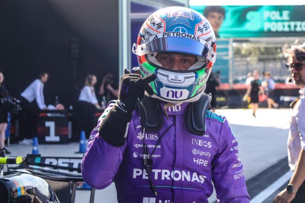 Formula 1 Crypto.com Miami Grand Prix 2026 Kimi Antonelli (ITA), Mercedes-AMG Petronas F1 Team, F1 W17 during Formula 1 Crypto.com Miami Grand Prix Pole Position 2026. on May 2., 2026 in Miami, United States Of America Zsombor Toth Miami Miami International Autodrome Florida United States Of America