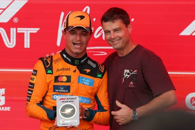 Formula 1, GP Miami, Lando Norris wins the sprint race