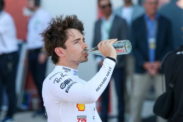 3 Starting position in the race, Charles Leclerc Scuderia Ferrari HP 16 , Grand Prix of Miami, Motorsport, Men, Formula 1, Qualifying, 02 05 2026 Miami Florida USA Copyright: xkolbert-press ChristianxKolbertx