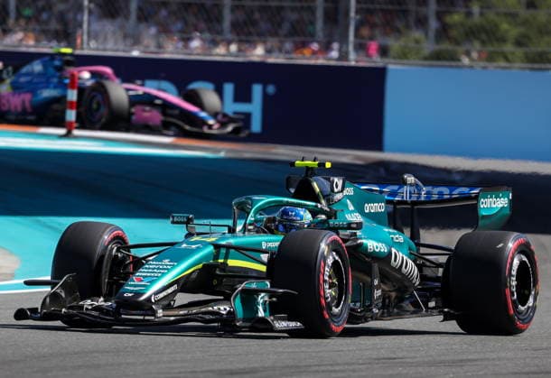 Formula One Miami Grand Prix - Sprint and Qualifying Aston Martin driver Fernando Alonso of Spain competes in the Qualifying for the Formula One Miami Grand Prix at the Miami International Autodrome in Miami Gardens, Florida, USA, 02 May 2026. The 2026 Formula 1 Miami Grand Prix will be held on 03 May. MIAMI GARDENS FLORIDA United States  Copyright: xCRISTOBALxHERRERA-ULASHKEVICHx