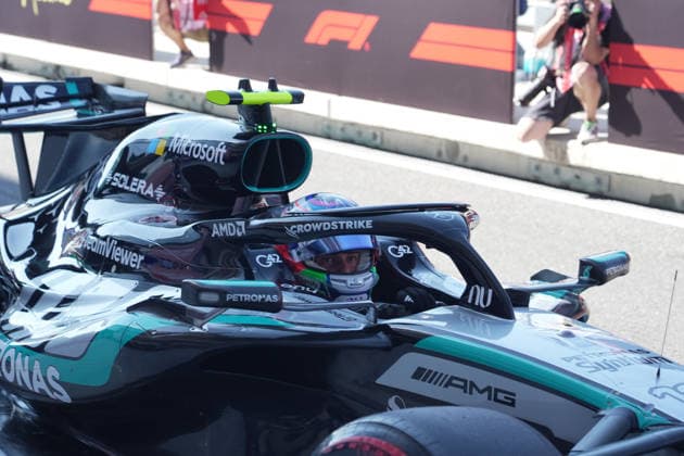 Formula 1 Crypto com Miami Grand Prix 2026 02 05 2026, Miami International Autodrome, Miami, Formula 1 Crypto com Miami Grand Prix 2026 ,pictured Pole position for tomorrows race for Andrea Kimi Antonelli ITA , Mercedes AMG Petronas Formula One Team nordphotoxGmbHx xBratic nph00250