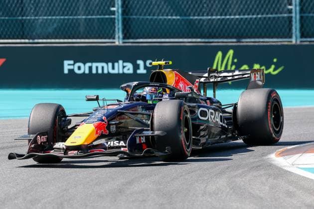 Isack Hadjar Oracle Red Bull Racing 6 , Grand Prix of Miami, Motorsport, Men, Formula 1, Qualifying, 02 05 2026 Miami Florida USA Copyright: xkolbert-press ChristianxKolbertx