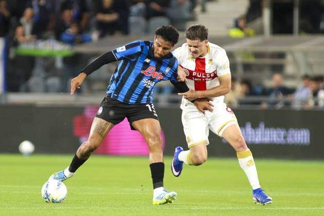 during Atalanta BC vs Genoa CFC, 35Â° Serie A Enilive 2025-26 game at New Balance arena in Bergamo (BG), Italy, on May il 02, 2026.  Copyright: xDavidexCasentini IPAxSportx xipa-agency.netx xx IPA_74386591 IPA_Agency_IPA74386591