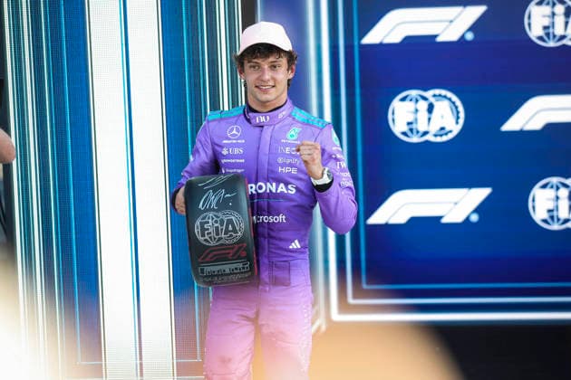 F1 - MIAMI GRAND PRIX 2026 KIMI ANTONELLI Andrea (ita), Mercedes AMG F1 Team W16, portrait pole position during the Formula 1 Miami Grand Prix 2026, 4th round of the 2026 Formula One World Championship, WM, Weltmeisterschaft from May 1 to 3, 2026 on the Miami International Autodrome, in Miami Gardens, USA - Miami GardensUnited States  Copyright: xXavixBonillax