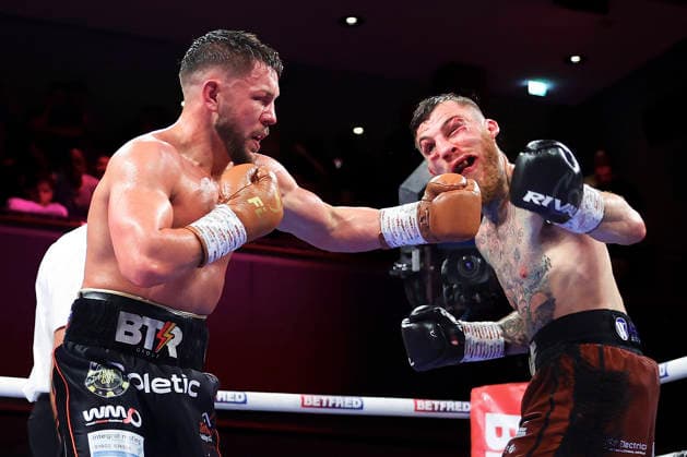 Conah Walker vs Sam Eggington Conah Walker punches Sam Eggington during the Conah Walker vs Sam Eggington Welterweight fight at the Wolverhampton Civic Hall, Wolverhampton, United Kingdom on 2 May 2026 Credit: Luke Williams Every Second Media Editorial use only. All images are copyright Every Second Media Limited. No images may be reproduced without prior permission. Copyright: xIMAGO EveryxSecondxMediax ESM-1974-0010 LukexWilliamsx xEveryxSecondxMediax