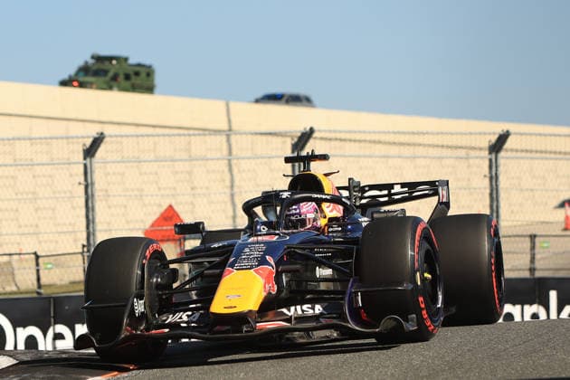 RECORD DATE NOT STATED 2nd May 2026; Miami International Autodrome, Miami, Florida, United States of America; 2026 FIA Formula 1 Miami Grand Prix; Qualifying; Max Verstappen (3) of the Netherlands and Oracle Red Bull Racing races into turn 14 JeffxRobinson