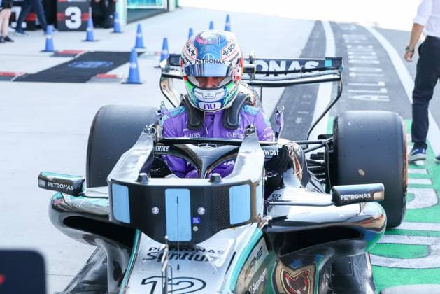 Winner of Qualifying, Pole Position, Kimi Antonelli Mercedes AMG Petronas 12 , Grand Prix of Miami, Motorsport, Men, Formula 1, Qualifying, 02 05 2026 Miami Florida USA Copyright: xkolbert-press ChristianxKolbertx