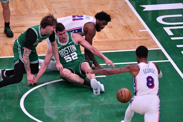 Basketball, NBA, Playoffs, Boston Celtics - Philadelphia 76ers