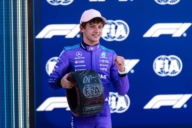 May 2, 2026, Miami, Florida, United States: Mercedes-AMG PETRONAS F1 Team s Italian driver Andrea Kimi Antonelli after the qualifying of the Formula 1 Miami Grand Prix 2026 Miami United States - ZUMAs197 20260502_aaa_s197_199 Copyright: xLucaxMartinix