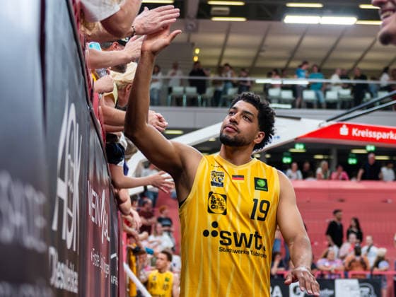 Joshua Schwaibold Tigers Tuebingen 19 , Tigers Tuebingen vs Eisbaeren Bremerhaven, Basketball, 2 Basketball Bundesliga ProA, Season 2025 2026, Matchday 34, 02 05 2026, Tigers Tuebingen vs Eisbaeren Bremerhaven, Basketball, 2 Basketball Bundesliga ProA, Season 2025 2026, Matchday 34, 02 05 2026 Tuebingen Copyright: xEibner-Pressefoto FlorianxSchustx EP_FSU