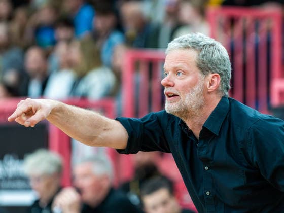 Eric Detlev Tigers Tuebingen Head Coach , Tigers Tuebingen vs Eisbaeren Bremerhaven, Basketball, 2 Basketball Bundesliga ProA, Season 2025 2026, Matchday 34, 02 05 2026, Tigers Tuebingen vs Eisbaeren Bremerhaven, Basketball, 2 Basketball Bundesliga ProA, Season 2025 2026, Matchday 34, 02 05 2026 Tuebingen Copyright: xEibner-Pressefoto FlorianxSchustx EP_FSU
