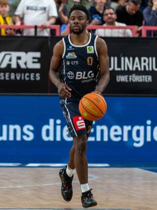 Elijah Miller Eisbaeren Bremerhaven 0 , Tigers Tuebingen vs Eisbaeren Bremerhaven, Basketball, 2 Basketball Bundesliga ProA, Season 2025 2026, Matchday 34, 02 05 2026, Tigers Tuebingen vs Eisbaeren Bremerhaven, Basketball, 2 Basketball Bundesliga ProA, Season 2025 2026, Matchday 34, 02 05 2026 Tuebingen Copyright: xEibner-Pressefoto FlorianxSchustx EP_FSU