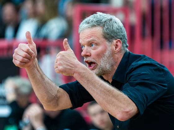 Eric Detlev Tigers Tuebingen Head Coach , Tigers Tuebingen vs Eisbaeren Bremerhaven, Basketball, 2 Basketball Bundesliga ProA, Season 2025 2026, Matchday 34, 02 05 2026, Tigers Tuebingen vs Eisbaeren Bremerhaven, Basketball, 2 Basketball Bundesliga ProA, Season 2025 2026, Matchday 34, 02 05 2026 Tuebingen Copyright: xEibner-Pressefoto FlorianxSchustx EP_FSU