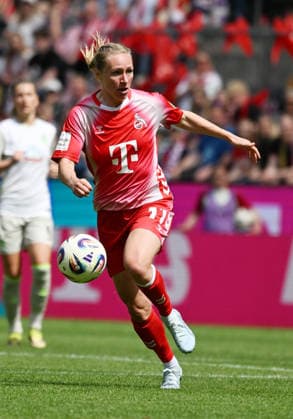 15 04 2026, xophax, Fußball , Frauen Bundesliga Google Pixel Frauen Bundesliga 25 26 1 FC Köln vs Werder Bremen Pauline Bremer 1 FC Köln DFL DFB REGULATIONS PROHIBIT ANY USE OF PHOTOGRAPHS as IMAGE SEQUENCES and or QUASI VIDEO Koeln