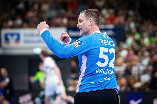02 05 2026, xovx, Handball Daikin Handball Bundesliga, HSG Wetzlar THW Kiel Andreas Palicka HSG Wetzlar Wetzlar Buderus Arena Hessen Germany EN
