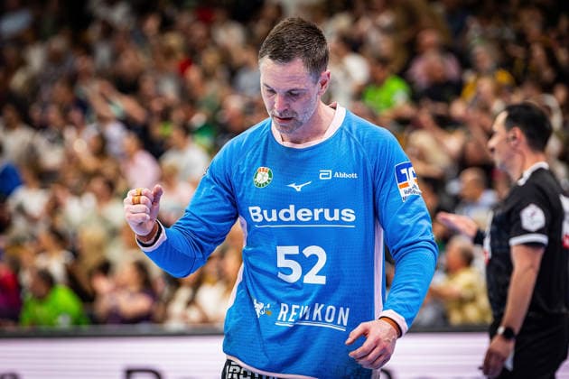 02 05 2026, xovx, Handball Daikin Handball Bundesliga, HSG Wetzlar THW Kiel Andreas Palicka HSG Wetzlar Wetzlar Buderus Arena Hessen Germany EN