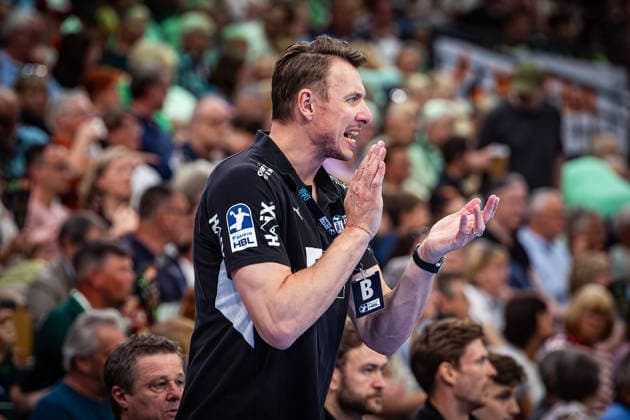 02 05 2026, xovx, Handball Daikin Handball Bundesliga, HSG Wetzlar THW Kiel Coach Filip Jicha THW Kiel Wetzlar Buderus Arena Hessen Germany EN
