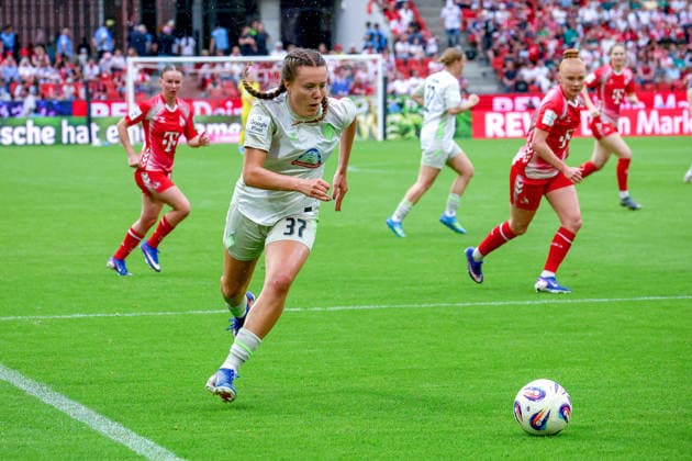 02 05 2026, xsscx, women football, 1 FC Köln Werder Bremen, 1 Fussball Bundesliga, 24 Spieltag, RheinEnergie Stadion, Saison 2025 2026 Mara Alber Werder Bremen 37 DFB regulations prohibit any use of photographs as image sequences and or quasi video Photo xSandraxScherningxPressefotoKochx Nordrhein Westfalen Germany
