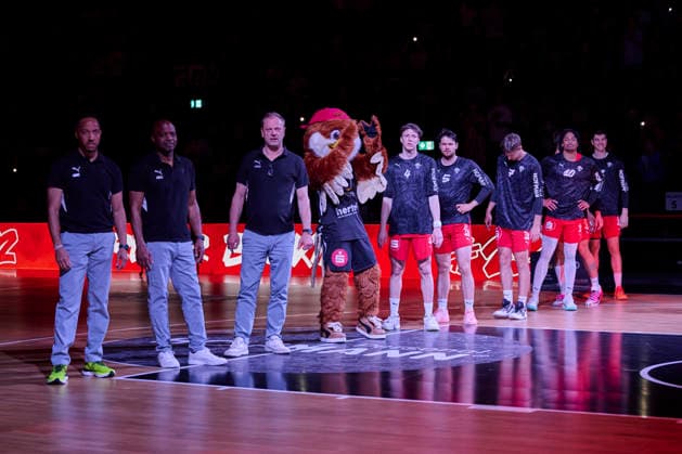 Barmer, BBL2, Nürnberg Falcons BC vs SBB Baskets Wolmirstedt BBL2, Nürnberg Falcons BC vs SBB Baskets Wolmirstedt Nürnberg KIA Metropol Arena Bayern Germany Copyright: xAmerican-Football.Network,x30nullvierxPhotographie,xGerhardxLehnerx