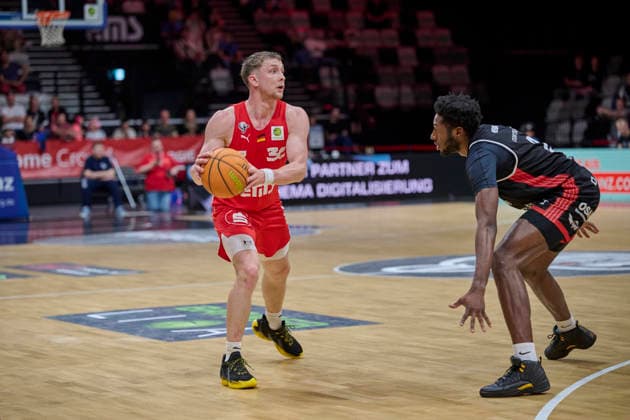 Barmer, BBL2, Nürnberg Falcons BC vs SBB Baskets Wolmirstedt BBL2, Nürnberg Falcons BC vs SBB Baskets Wolmirstedt Nürnberg KIA Metropol Arena Bayern Germany Copyright: xAmerican-Football.Network,x30nullvierxPhotographie,xGerhardxLehnerx