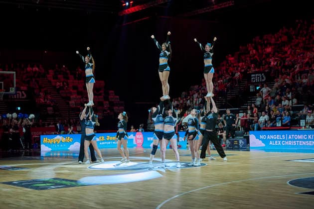Barmer, BBL2, Nürnberg Falcons BC vs SBB Baskets Wolmirstedt BBL2, Nürnberg Falcons BC vs SBB Baskets Wolmirstedt Nürnberg KIA Metropol Arena Bayern Germany Copyright: xAmerican-Football.Network,x30nullvierxPhotographie,xGerhardxLehnerx