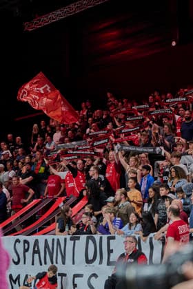 Barmer, BBL2, Nürnberg Falcons BC vs SBB Baskets Wolmirstedt BBL2, Nürnberg Falcons BC vs SBB Baskets Wolmirstedt Nürnberg KIA Metropol Arena Bayern Germany Copyright: xAmerican-Football.Network,x30nullvierxPhotographie,xGerhardxLehnerx