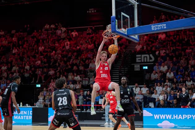 Barmer, BBL2, Nürnberg Falcons BC vs SBB Baskets Wolmirstedt BBL2, Nürnberg Falcons BC vs SBB Baskets Wolmirstedt Nürnberg KIA Metropol Arena Bayern Germany Copyright: xAmerican-Football.Network,x30nullvierxPhotographie,xGerhardxLehnerx