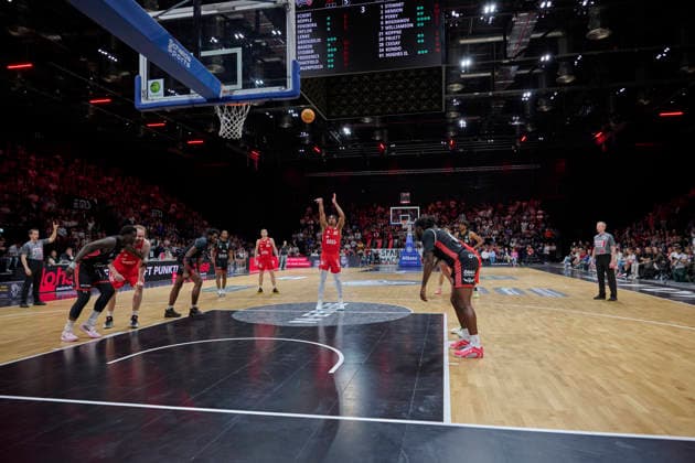 Barmer, BBL2, Nürnberg Falcons BC vs SBB Baskets Wolmirstedt BBL2, Nürnberg Falcons BC vs SBB Baskets Wolmirstedt Nürnberg KIA Metropol Arena Bayern Germany Copyright: xAmerican-Football.Network,x30nullvierxPhotographie,xGerhardxLehnerx