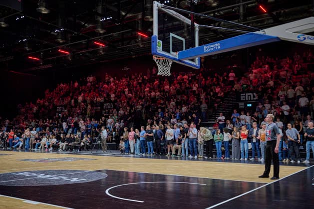 Barmer, BBL2, Nürnberg Falcons BC vs SBB Baskets Wolmirstedt BBL2, Nürnberg Falcons BC vs SBB Baskets Wolmirstedt Nürnberg KIA Metropol Arena Bayern Germany Copyright: xAmerican-Football.Network,x30nullvierxPhotographie,xGerhardxLehnerx